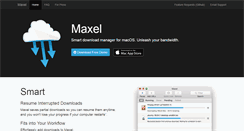 Desktop Screenshot of maxelapp.com