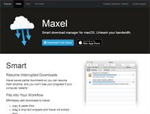 Tablet Screenshot of maxelapp.com